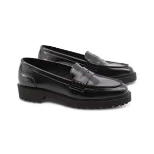 Mocassini eleganti lucidi da donna