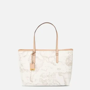 Borsa Shopping Geo White-ALVIERO MARTINI 1A CLASSE