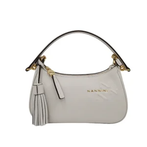 Borsa A Tracolla Nannini Donna Emma Bianco