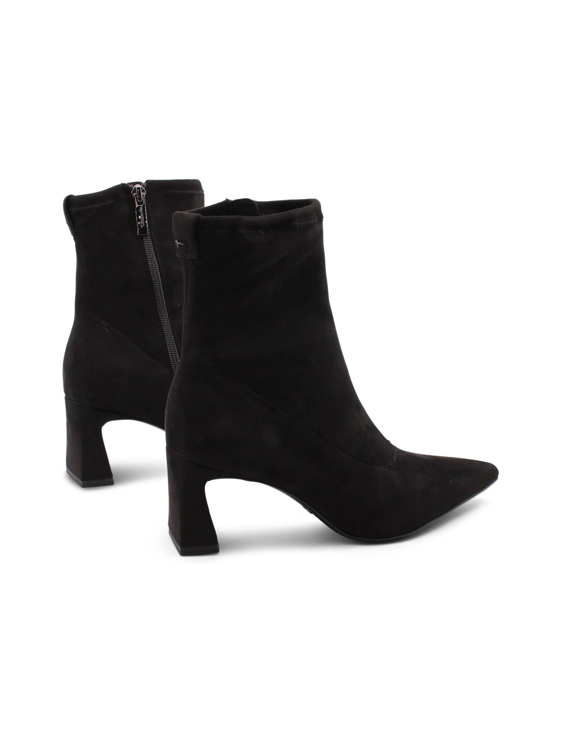 Stivaletto vegan nero a punta da donna - immagine 4