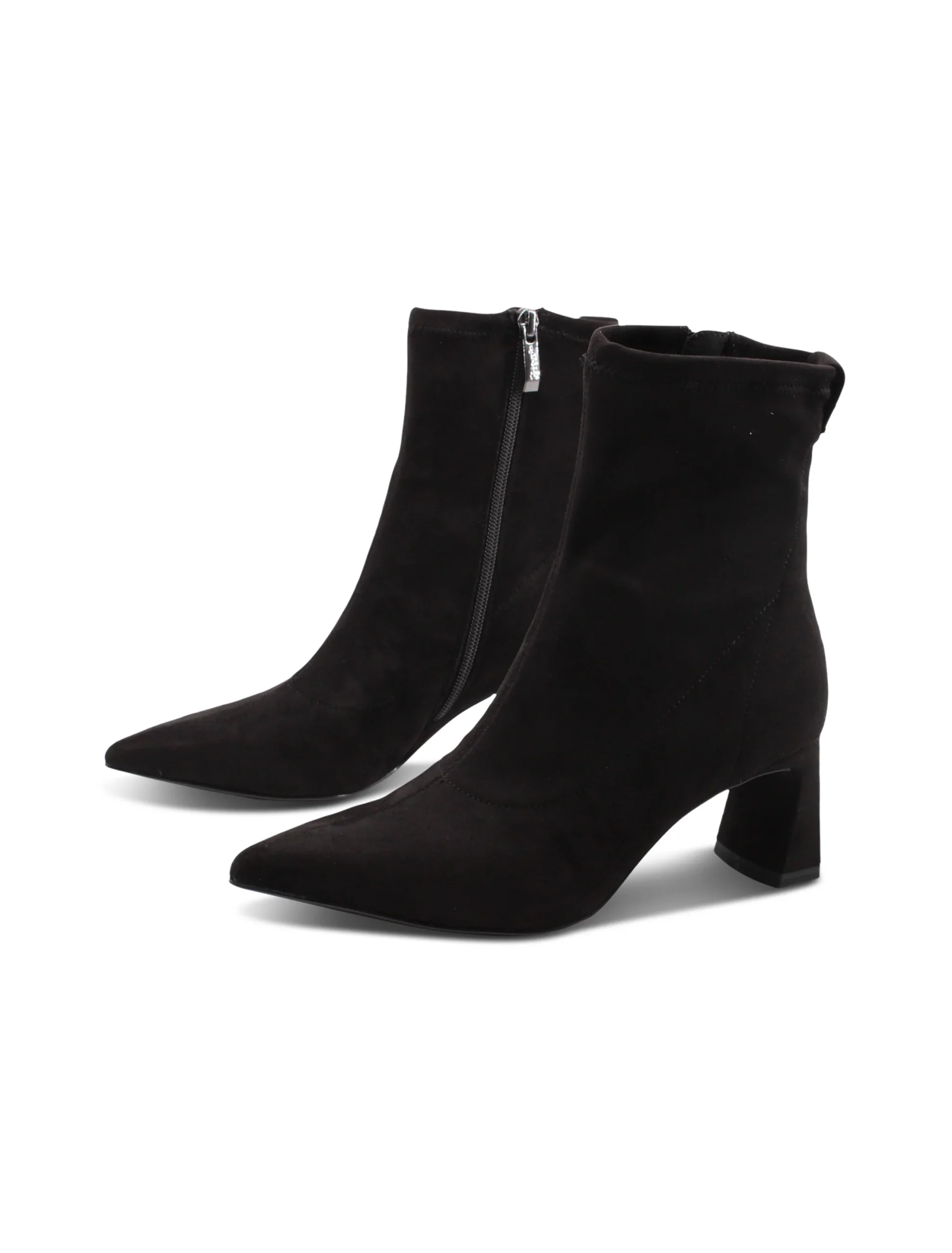 Stivaletto vegan nero a punta da donna - immagine 5