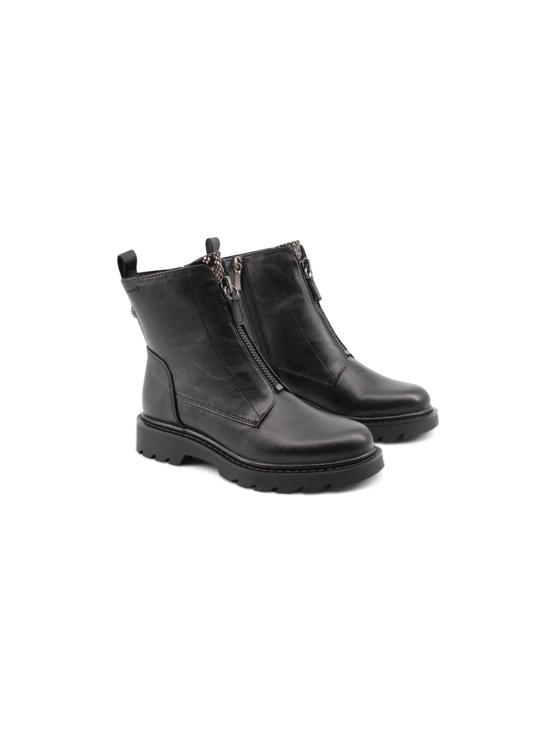 Stivaletto vegan con zip da donna