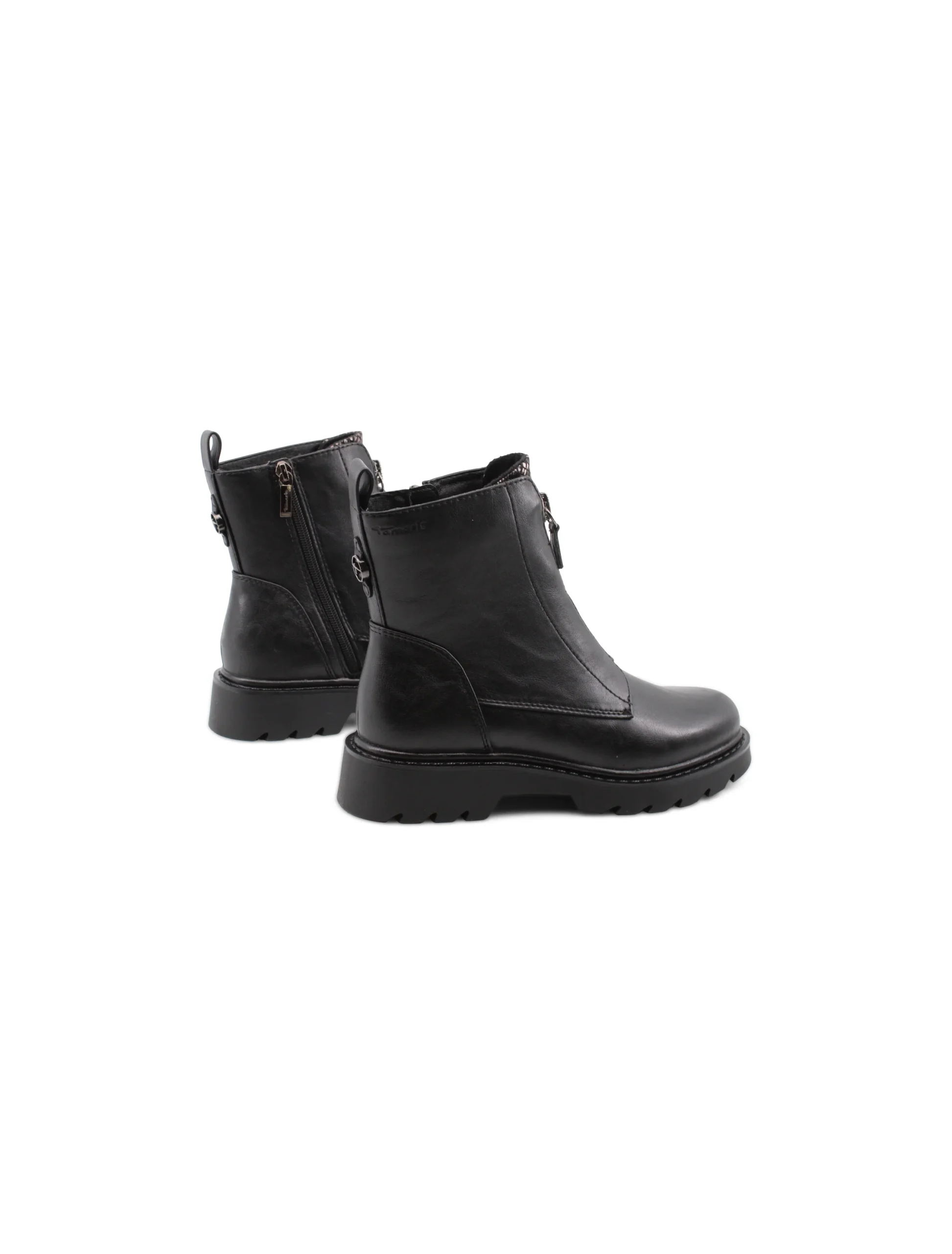 Stivaletto vegan con zip da donna - immagine 4