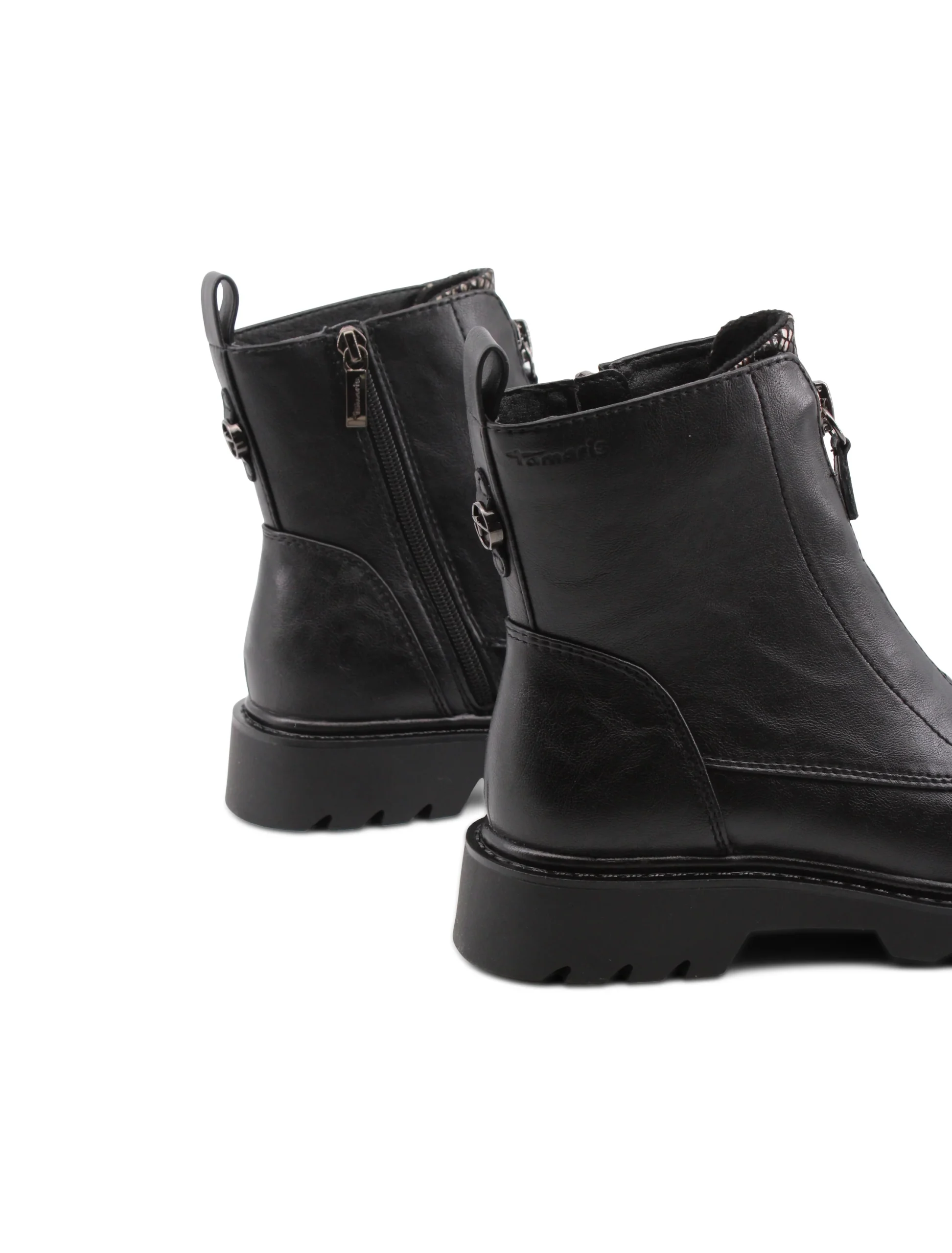 Stivaletto vegan con zip da donna - immagine 6