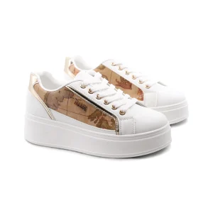 Sneaker platform con stampa Geo Classic