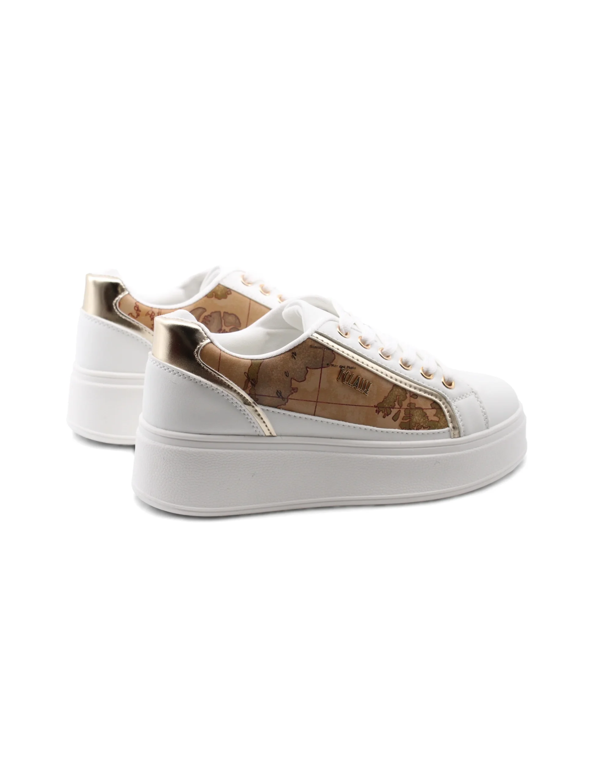 Sneaker platform con stampa Geo Classic - immagine 4