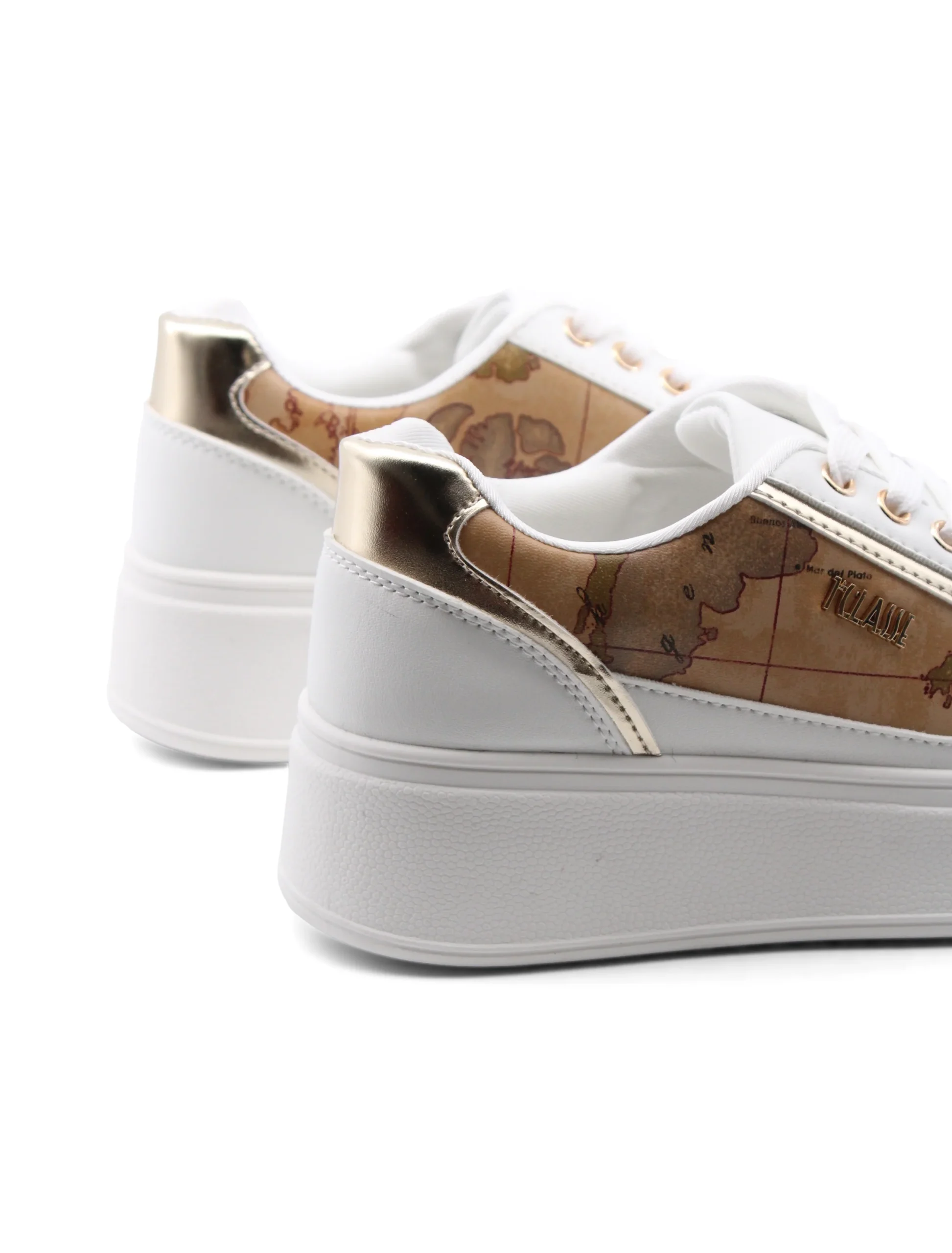 Sneaker platform con stampa Geo Classic - immagine 6