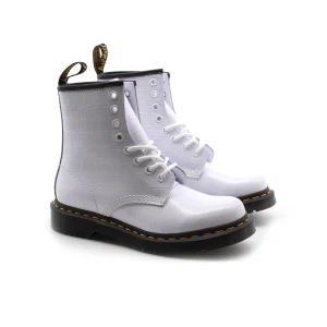 1460 Patent Lamper Croc Emboss donna