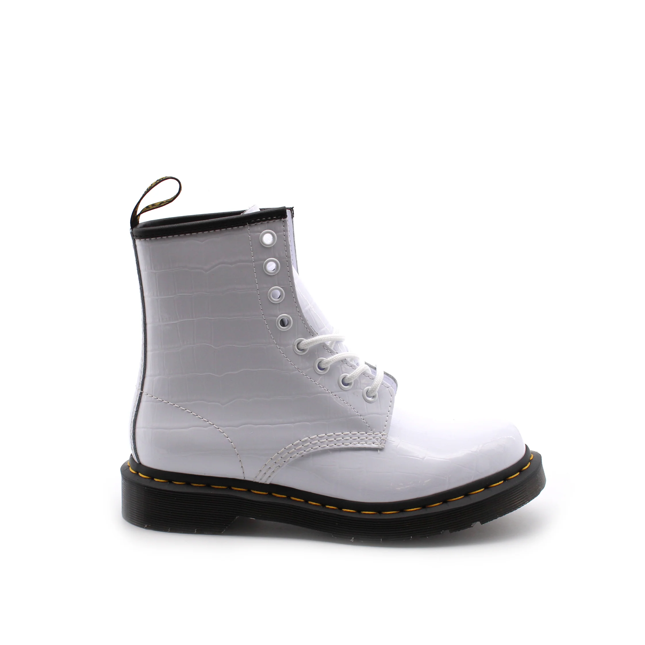 1460 Patent Lamper Croc Emboss donna - immagine 8