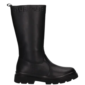 PACIOTTI 4US STIVALI GOMMA CON LOGO IN RILIEVO DONNA