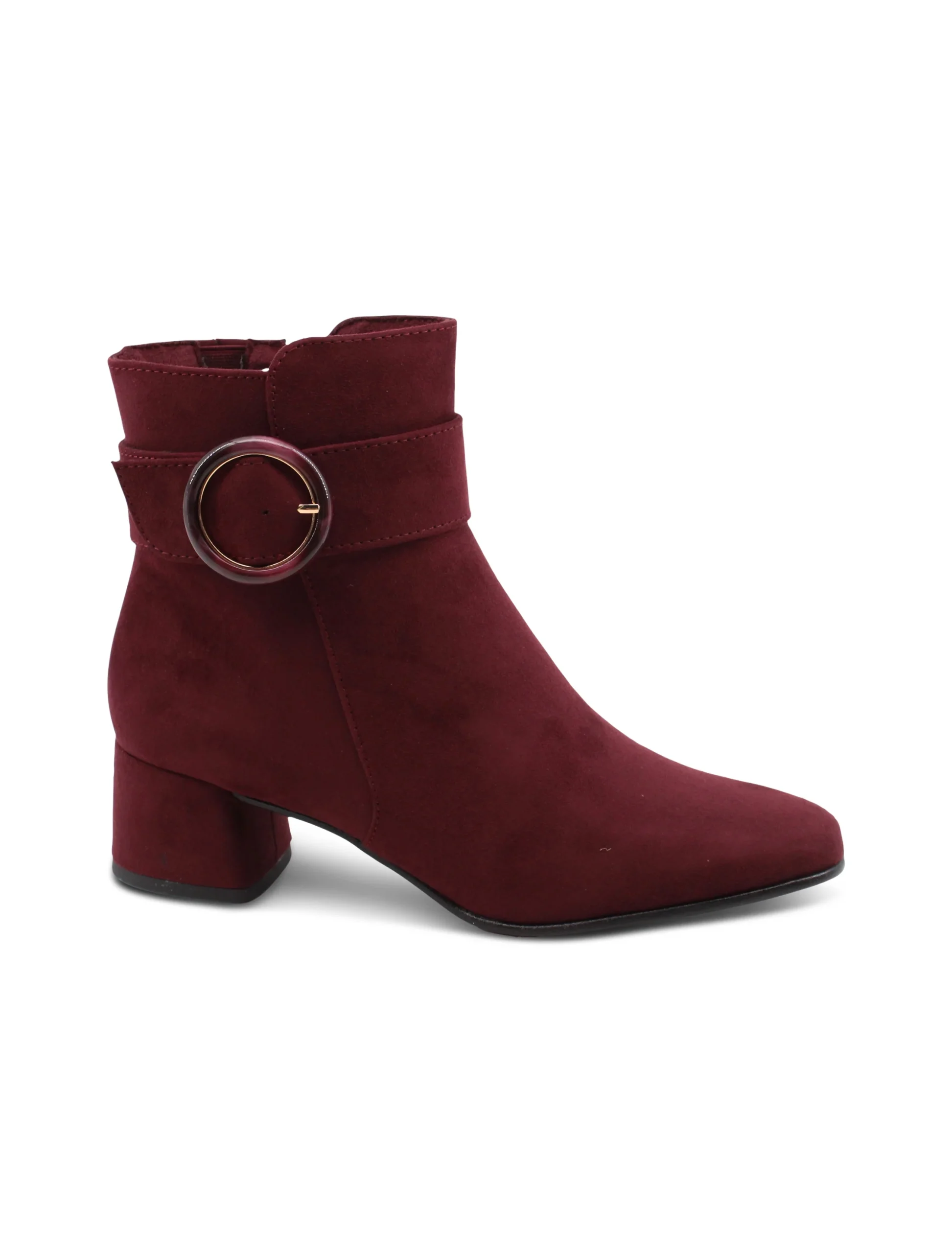 Ankle boot vegan in microfibra da donna - immagine 3