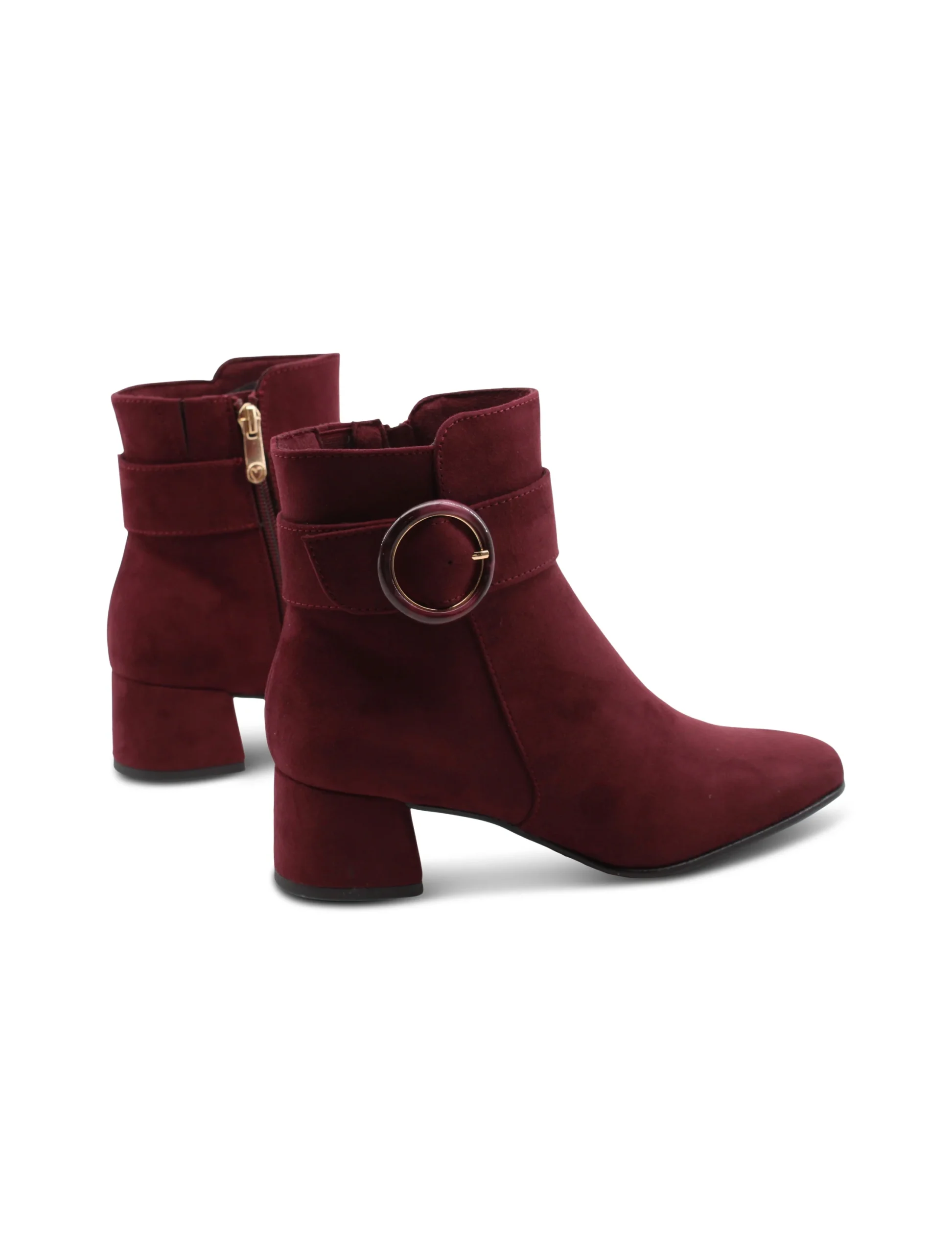 Ankle boot vegan in microfibra da donna - immagine 4