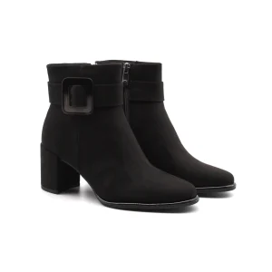 Ankle boot vegan in microfibra da donna