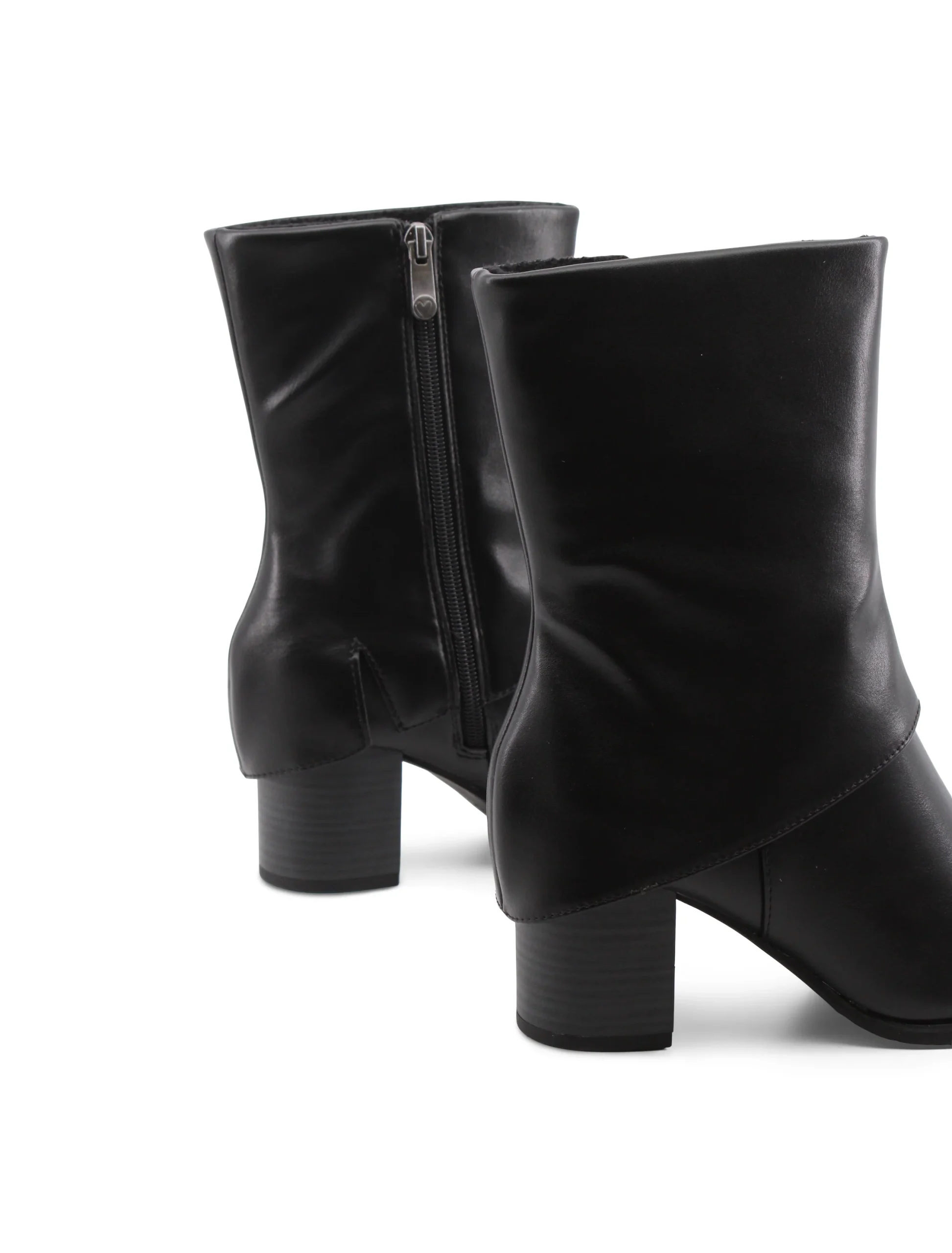 Stivaletto vegan con risvolto da donna - immagine 6