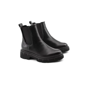 Chelsea boot vegan nero da donna