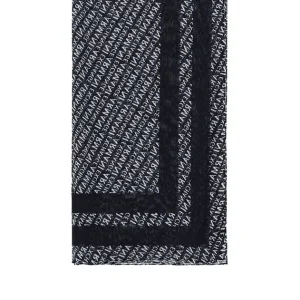Armani Exchange Foulard logo all-over  blu scuro