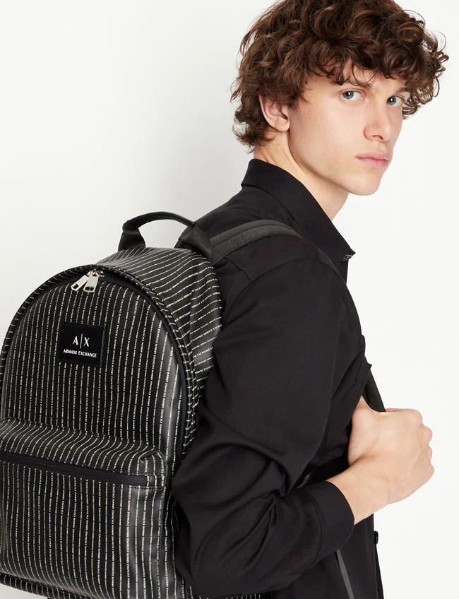 Armani Exchange zaino logato - immagine 3