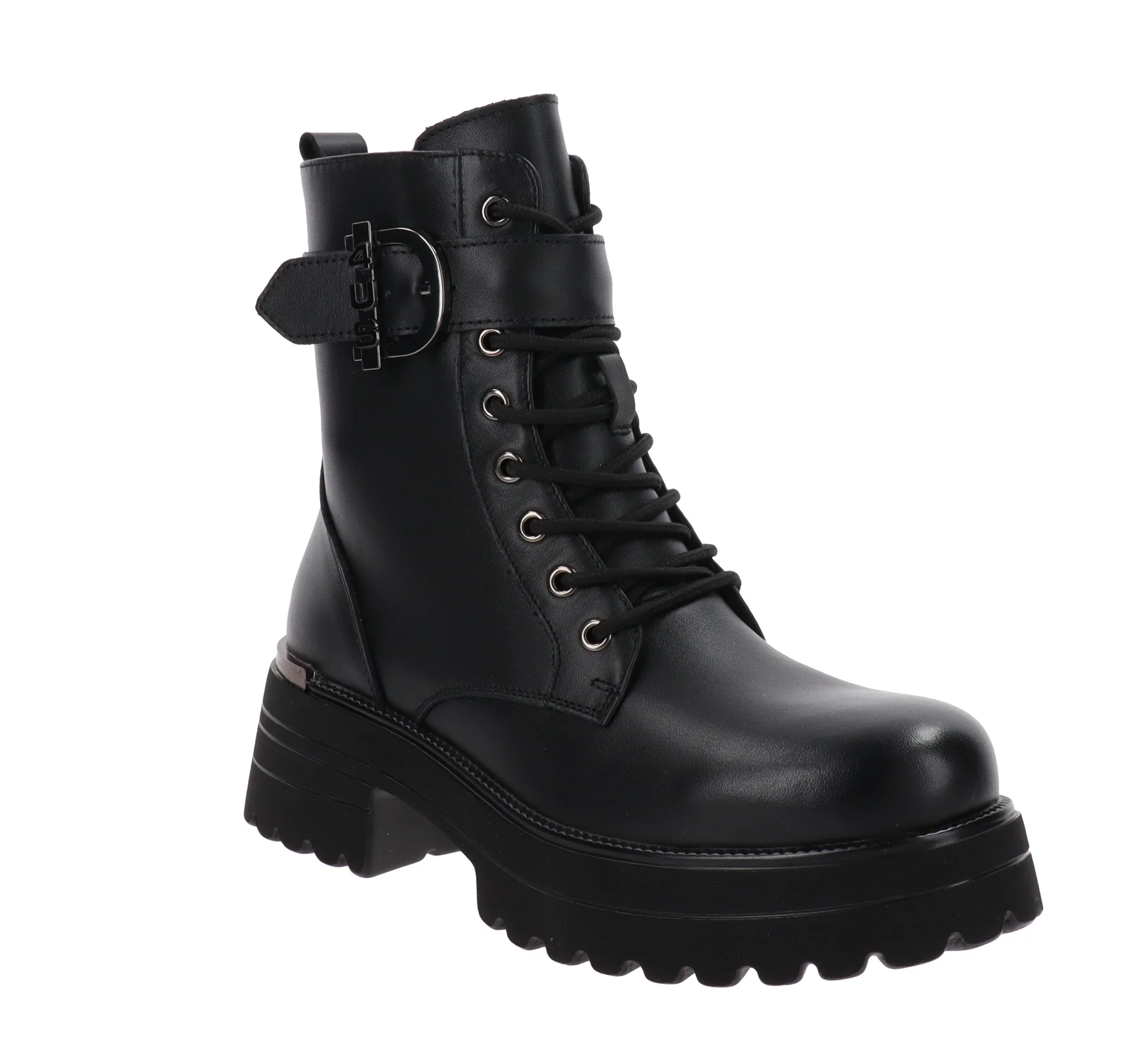 4US - Stivaletti Donna in Pelle - immagine 3