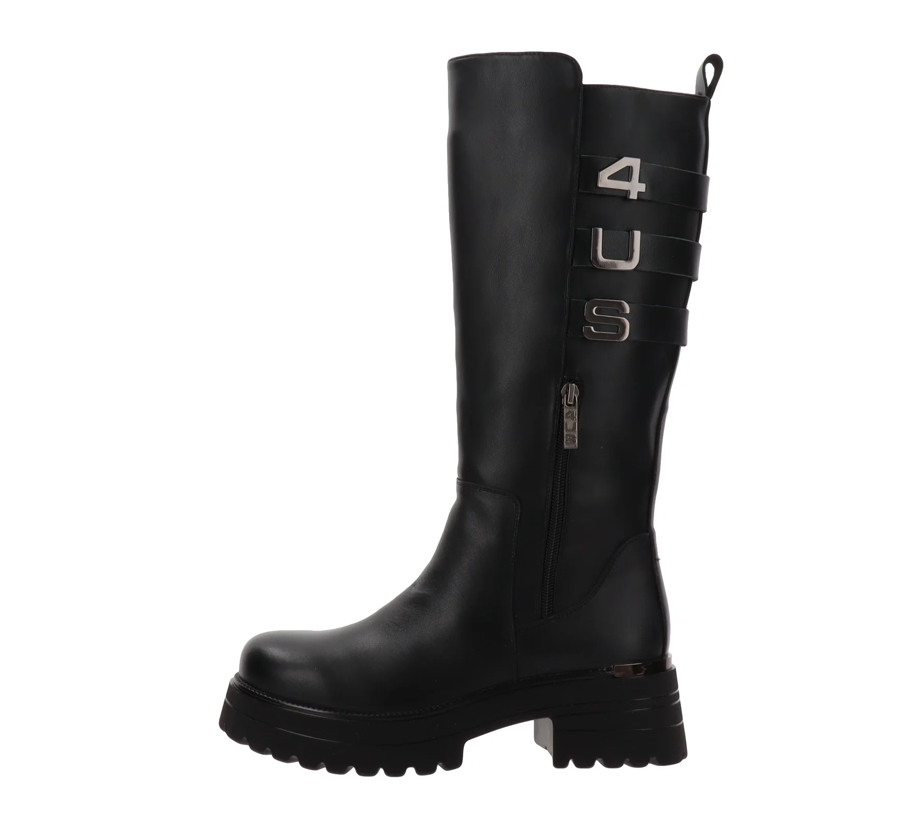 4US - Stivali Donna in Pelle - immagine 8