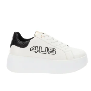 4US - Sneakers Donna in Similpelle