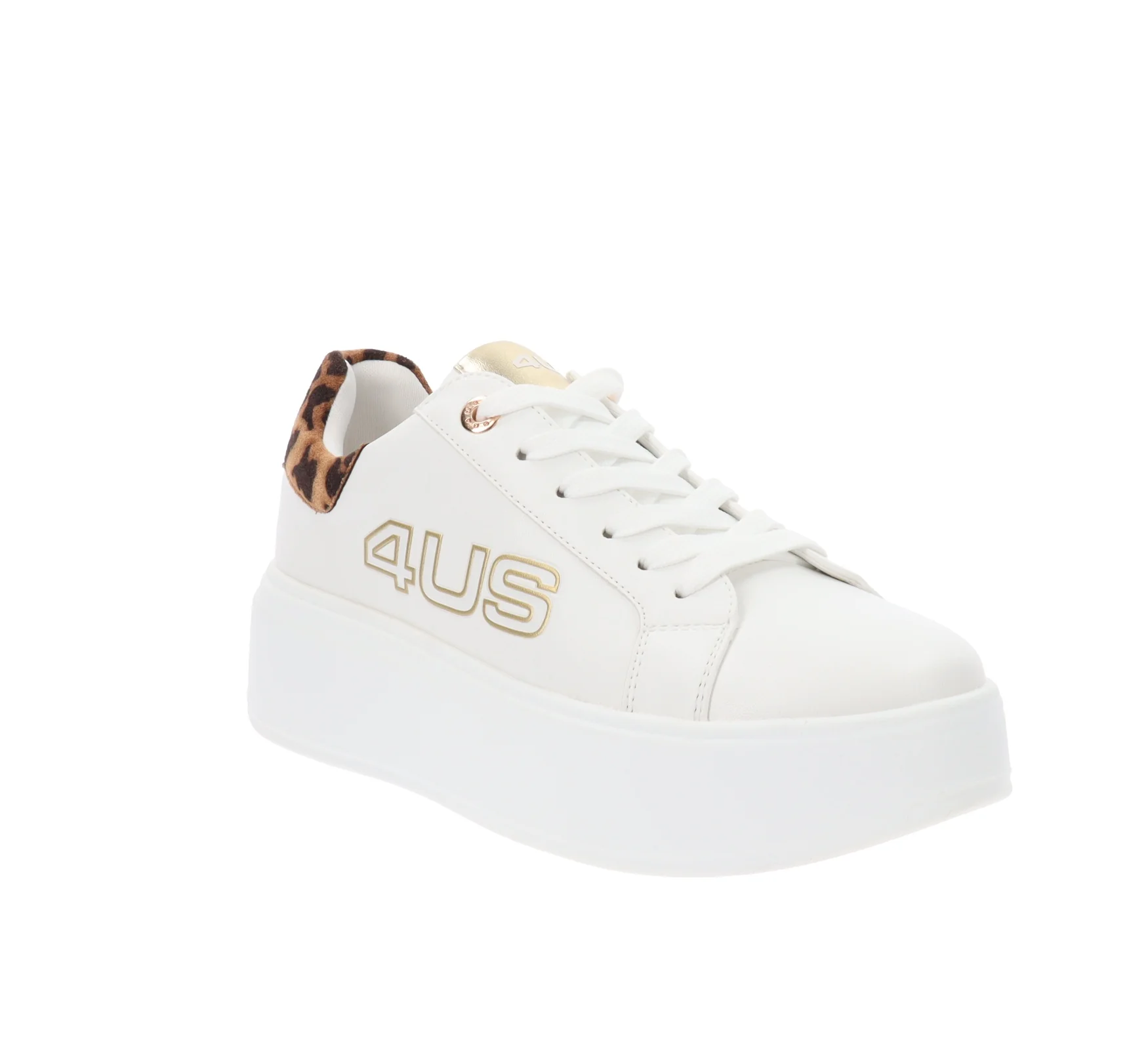 4US - Sneakers Donna in Similpelle - immagine 3