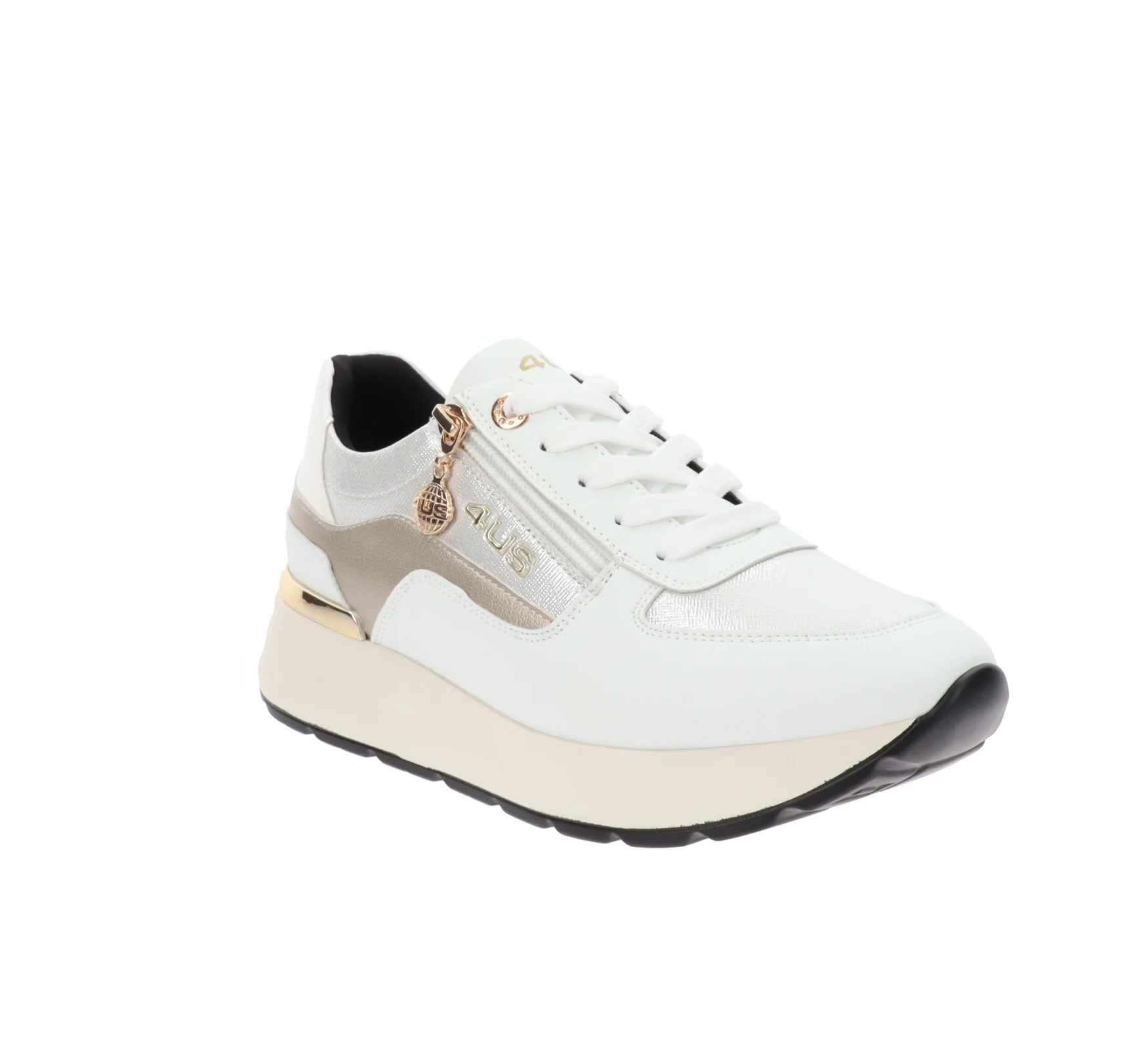 4US - Sneakers Donna in Similpelle - immagine 3
