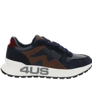 4US - Sneakers Uomo in Pelle