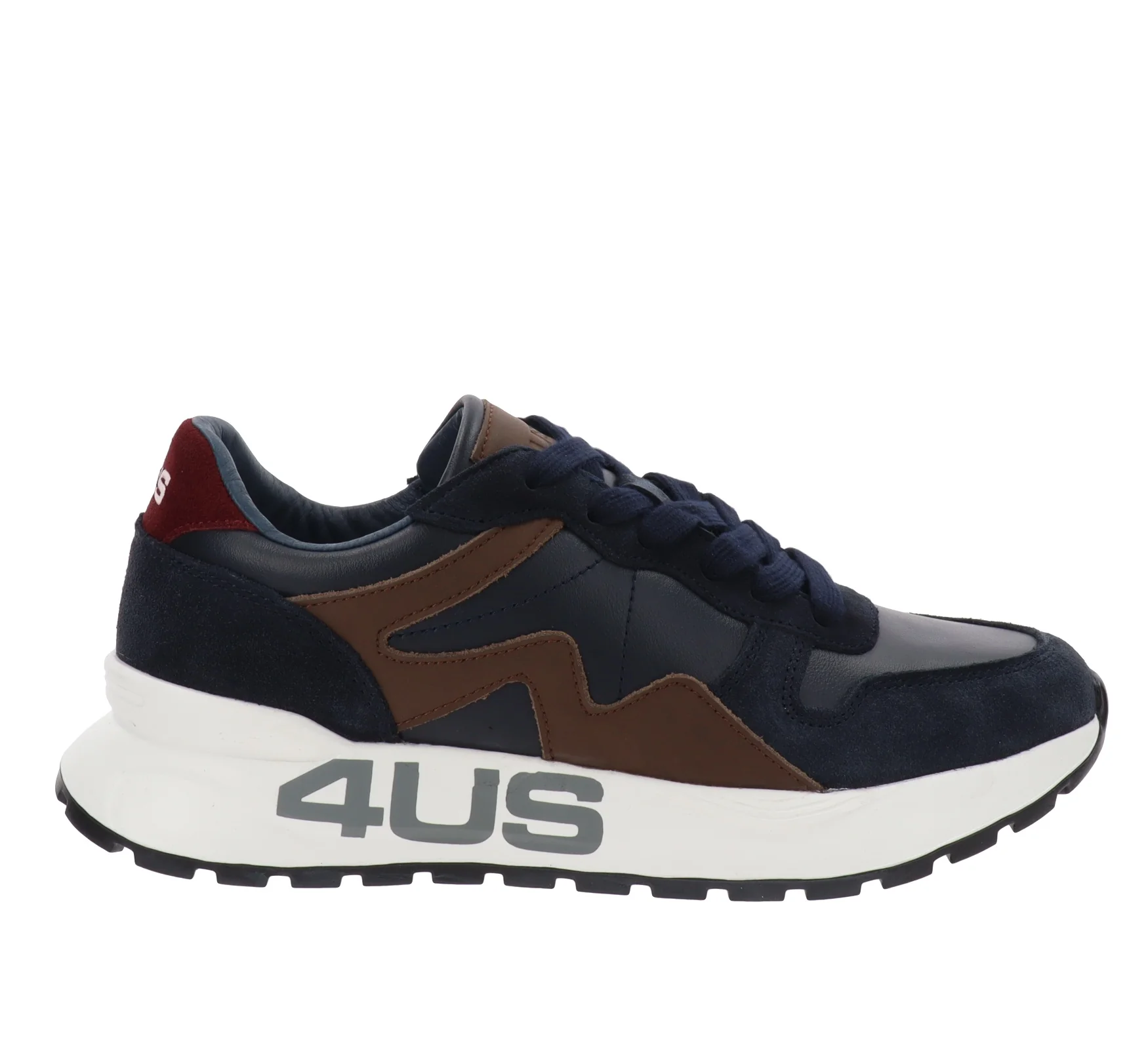 4US - Sneakers Uomo in Pelle