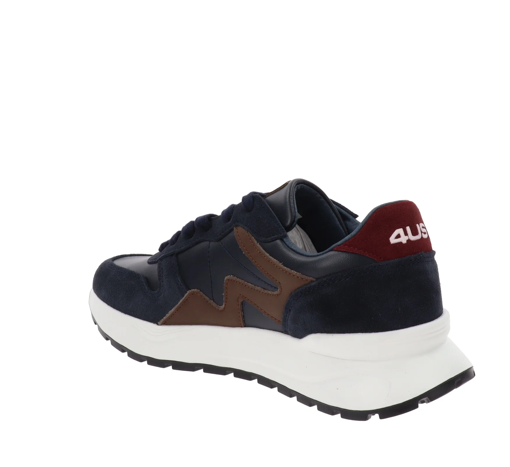 4US - Sneakers Uomo in Pelle - immagine 7