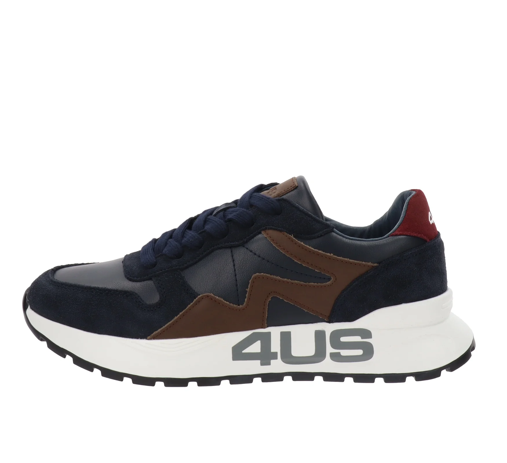 4US - Sneakers Uomo in Pelle - immagine 8