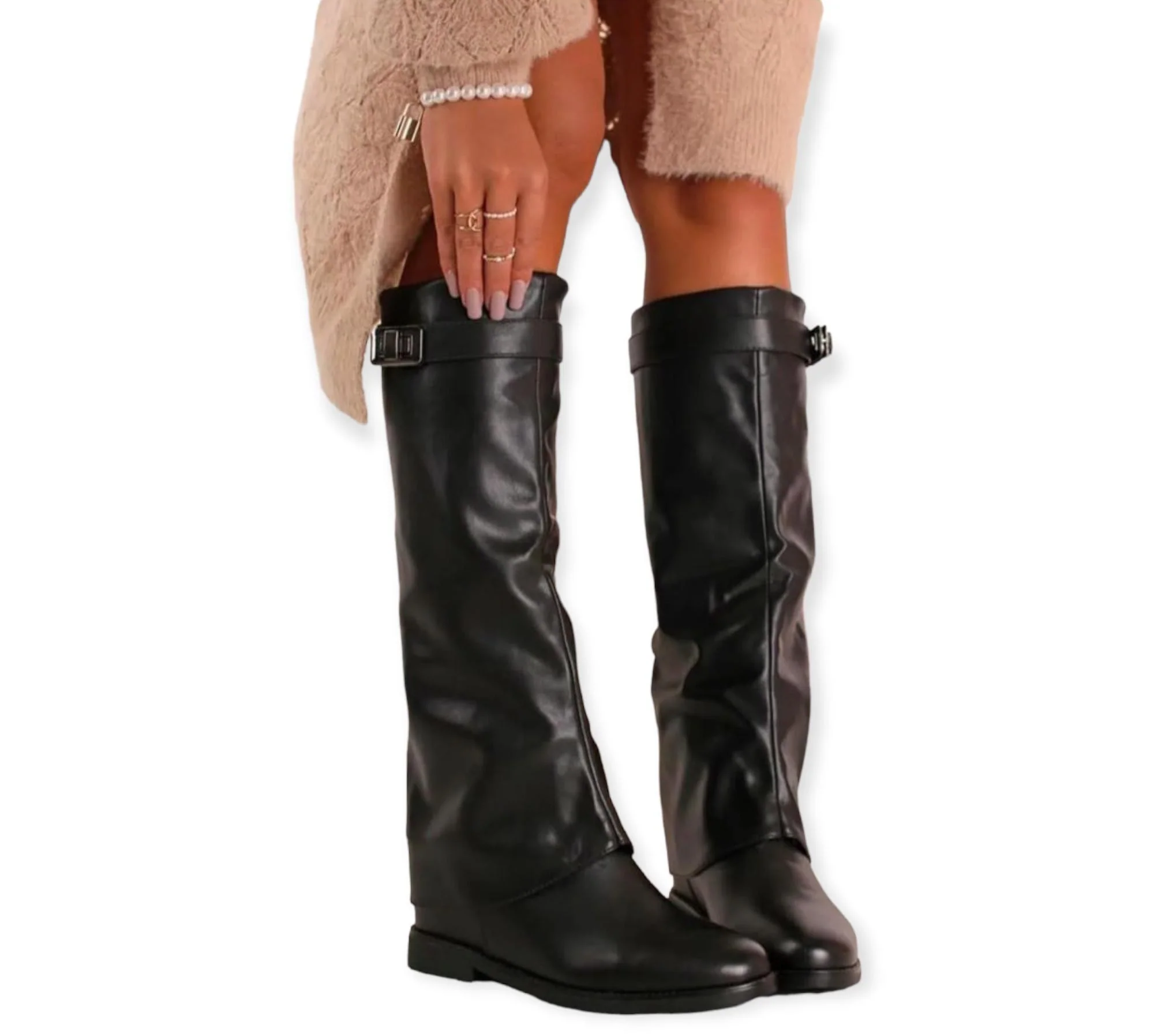 IMPRONTE SHOP - STIVALI RISVOLTO