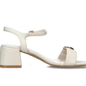 GATTINONI SANDALI CON CINTURINO E LOGO DONNA