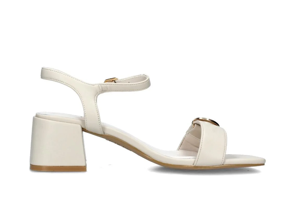 GATTINONI SANDALI CON CINTURINO E LOGO DONNA