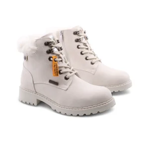 Scarponcino con pelliccia da donna