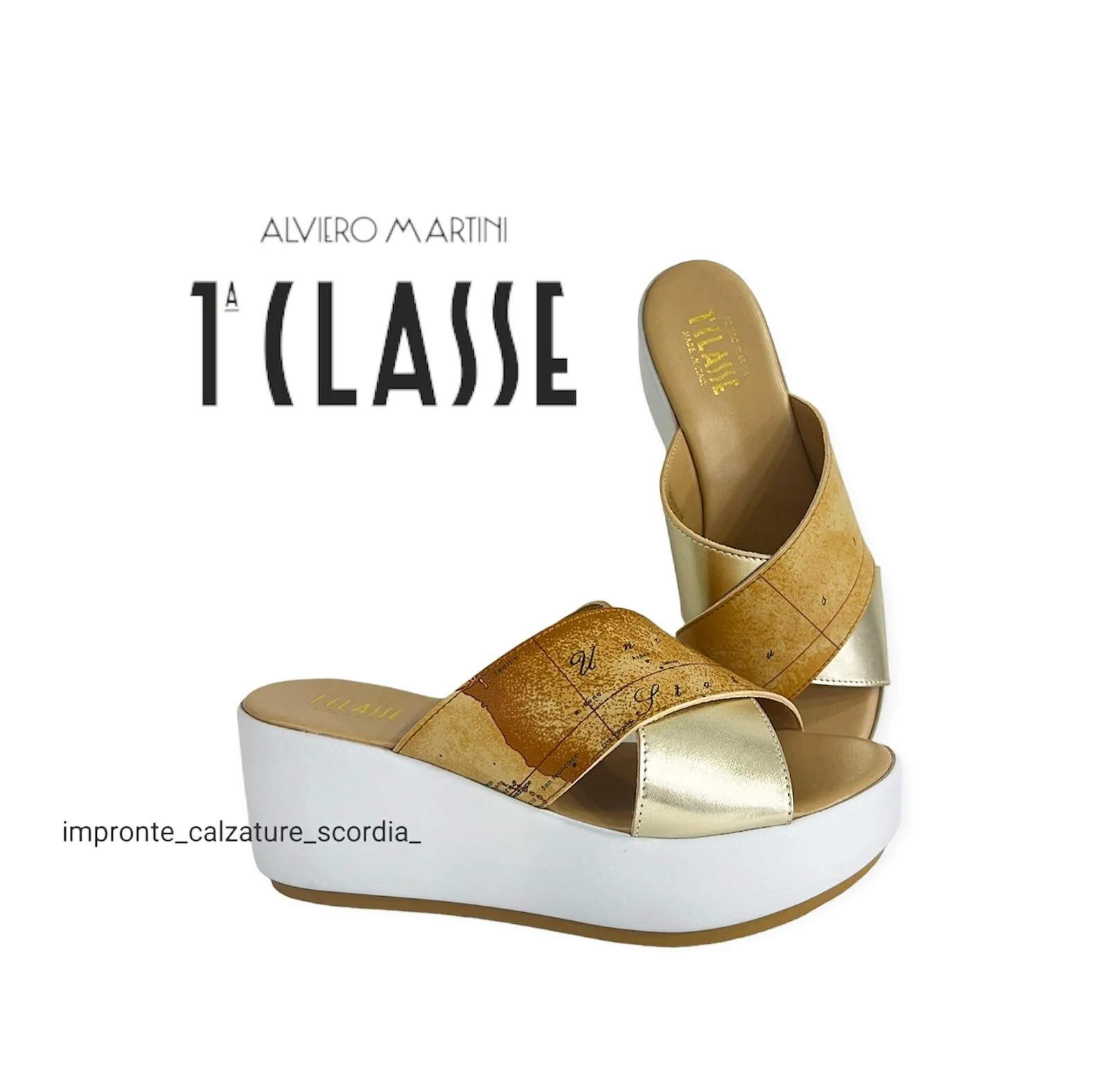 ALVIERO MARTINI CIABATTE CON ZEPPA ALTA DONNA - immagine 2