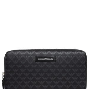 Portafoglio zip round-EMPORIO ARMANI