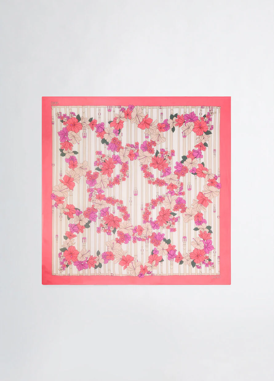 LIU JO FOULARD FLOWER DONNA - immagine 3