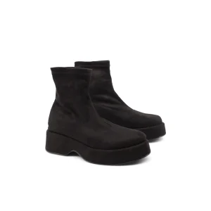 Ankle boot con suola platform da donna