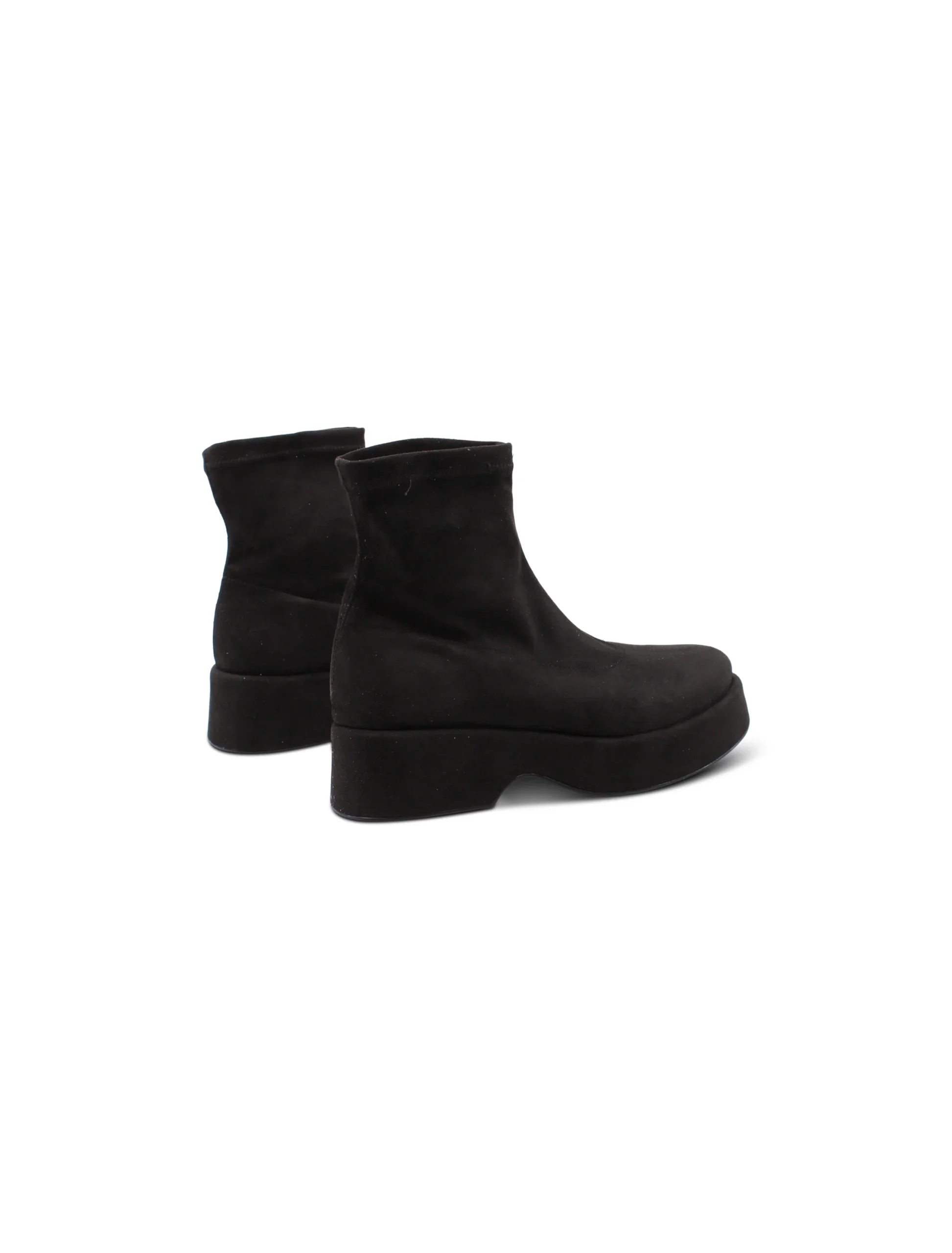 Ankle boot con suola platform da donna - immagine 4
