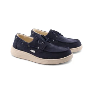 Riva 01 scarpa da barca in suede da uom