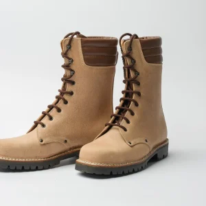 Scarpone in vacchetta con salsicciotto