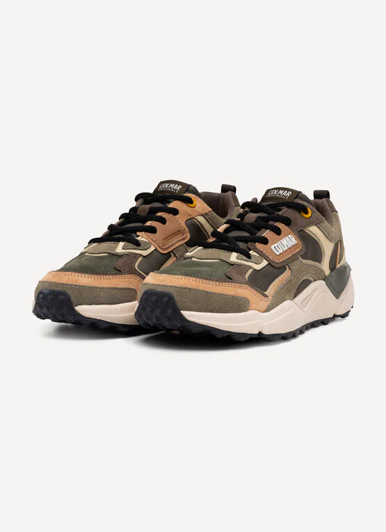 COLMAR sneakers uomo GARNER GROUNDS verdi multicolor - immagine 3