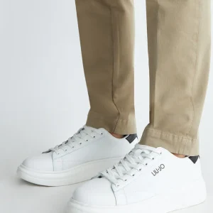 Sneakers platform bianche-LIU.JO