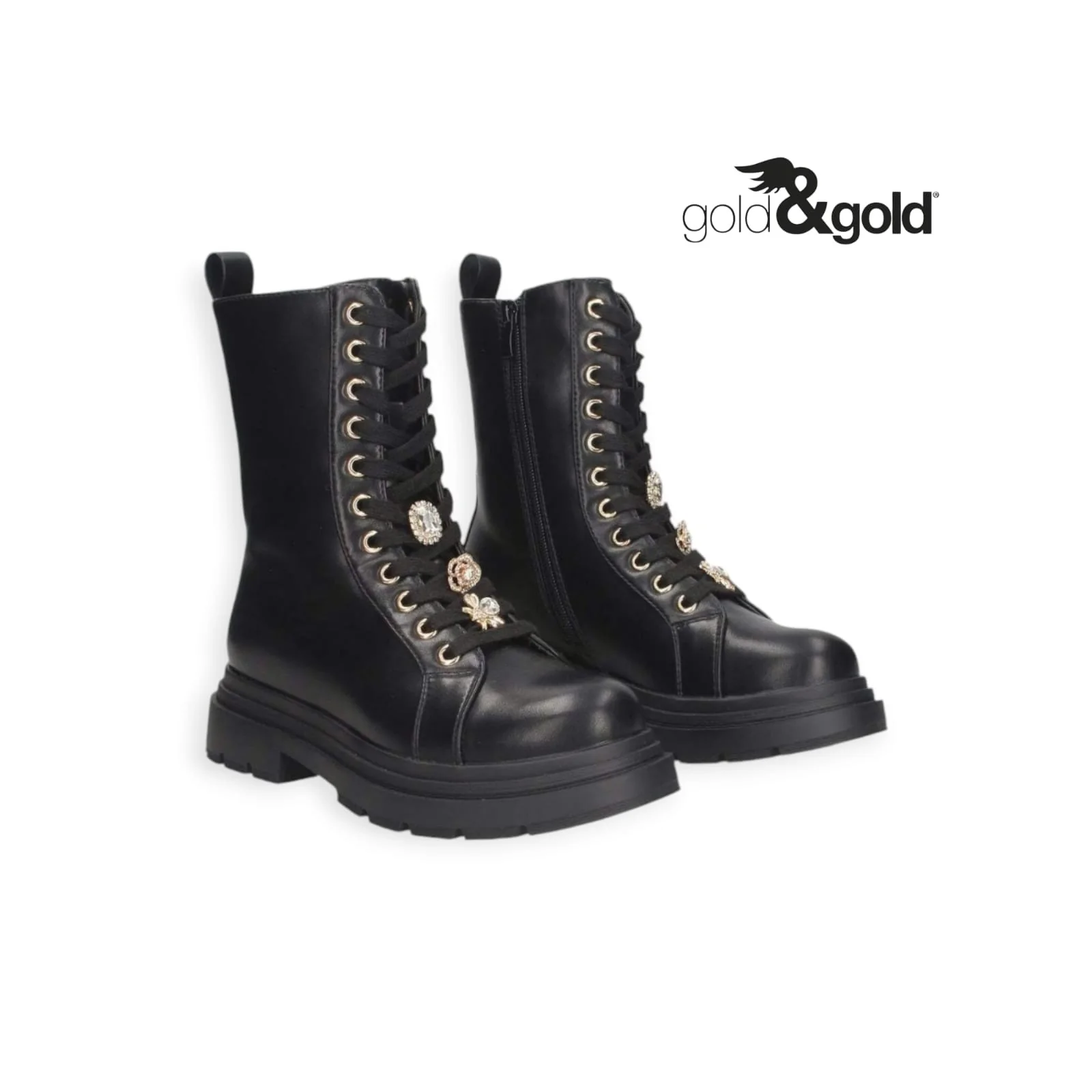 GOLD&GOLD ANFIBI DONNA CHARM