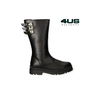 PACIOTTI 4US STIVALI GOMMA CON LOGO DONNA