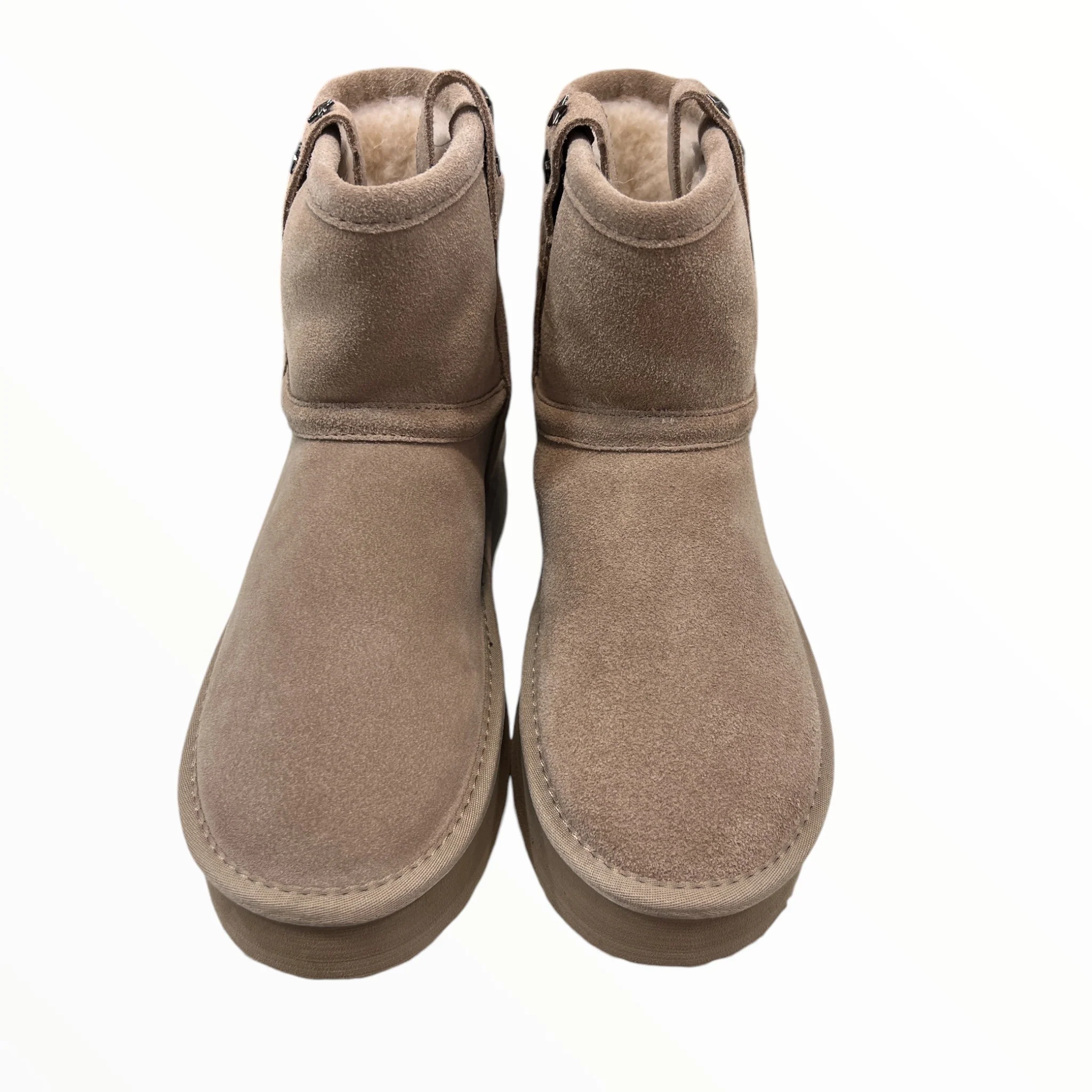 MARC ELLIS - UGG IN CAMOSCIO CON PELLICCETTA INTERNA DONNA - immagine 4