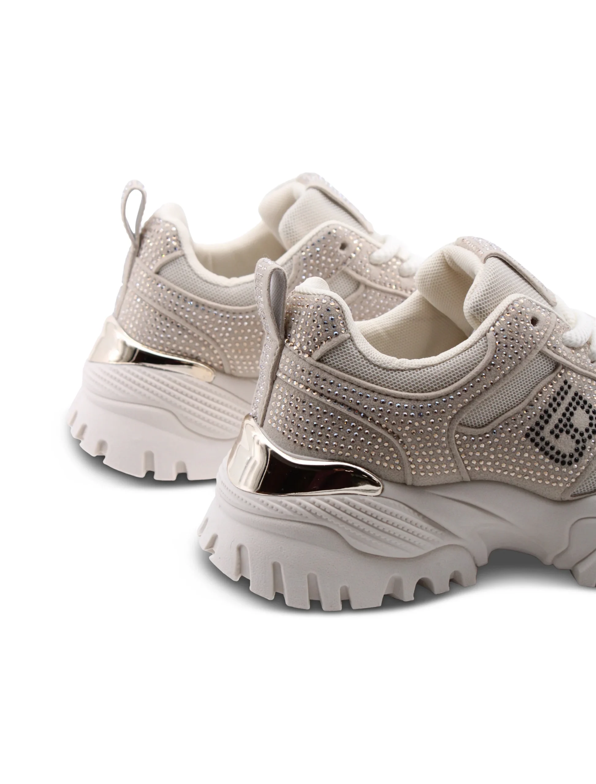 Sneaker con strass da donna - immagine 6