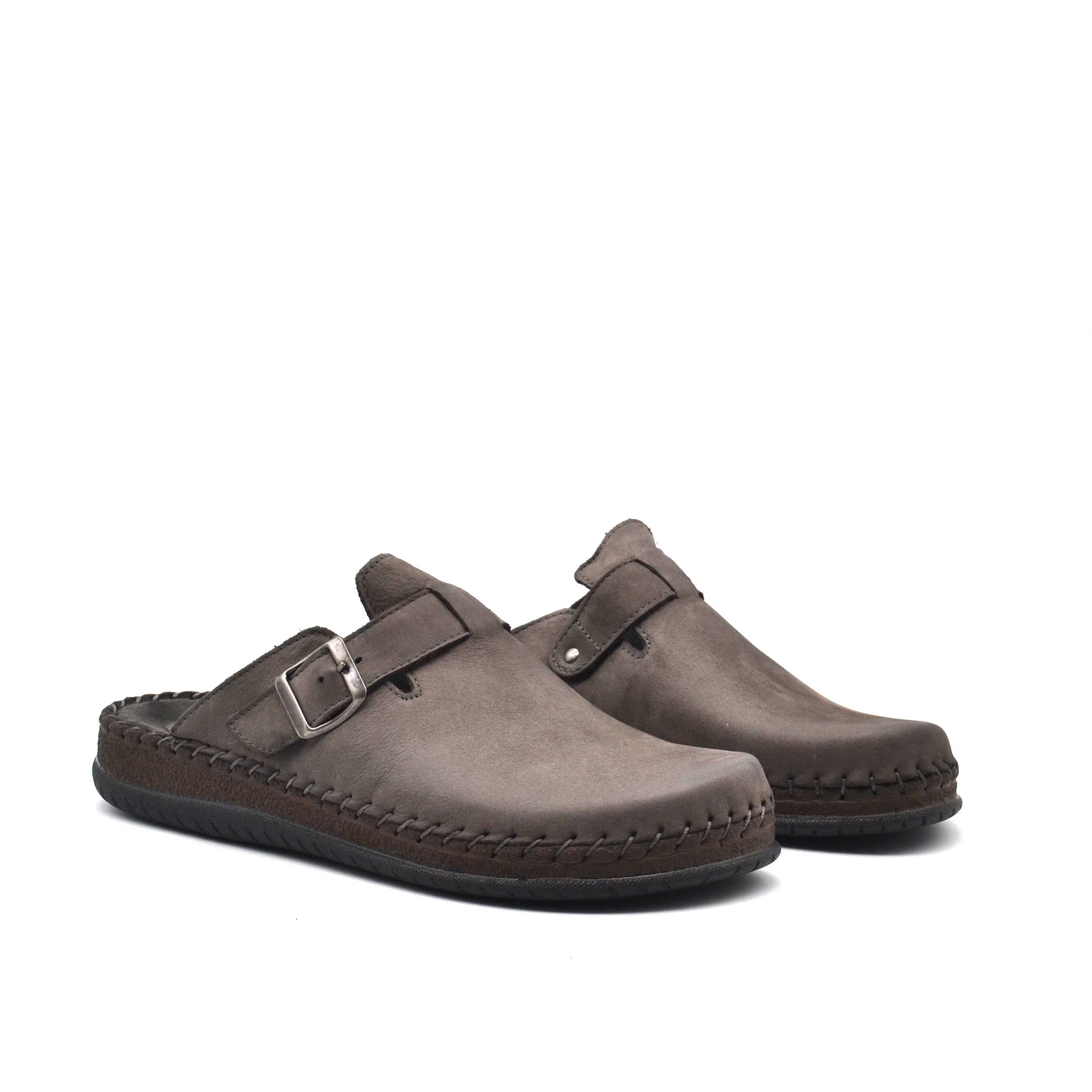 Ciabatta in vera pelle da uomo - immagine 7