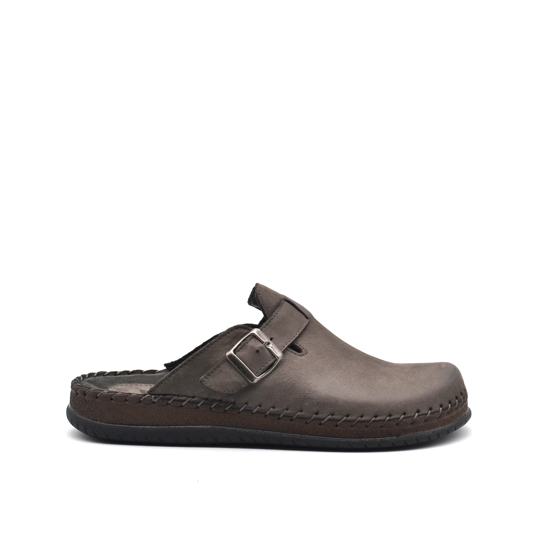 Ciabatta in vera pelle da uomo - immagine 8