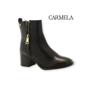 CARMELA - TRONCHETTO CON TACCO IN PELLE DONNA
